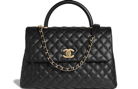 chanel so black jumbo|Large classic handbag, Grained calfskin & gold.